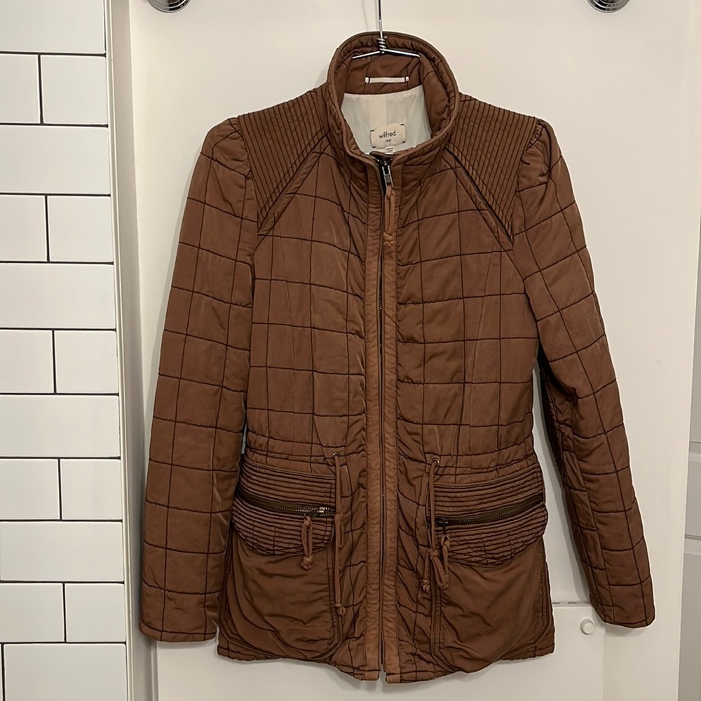 Quilted Wilfred coat